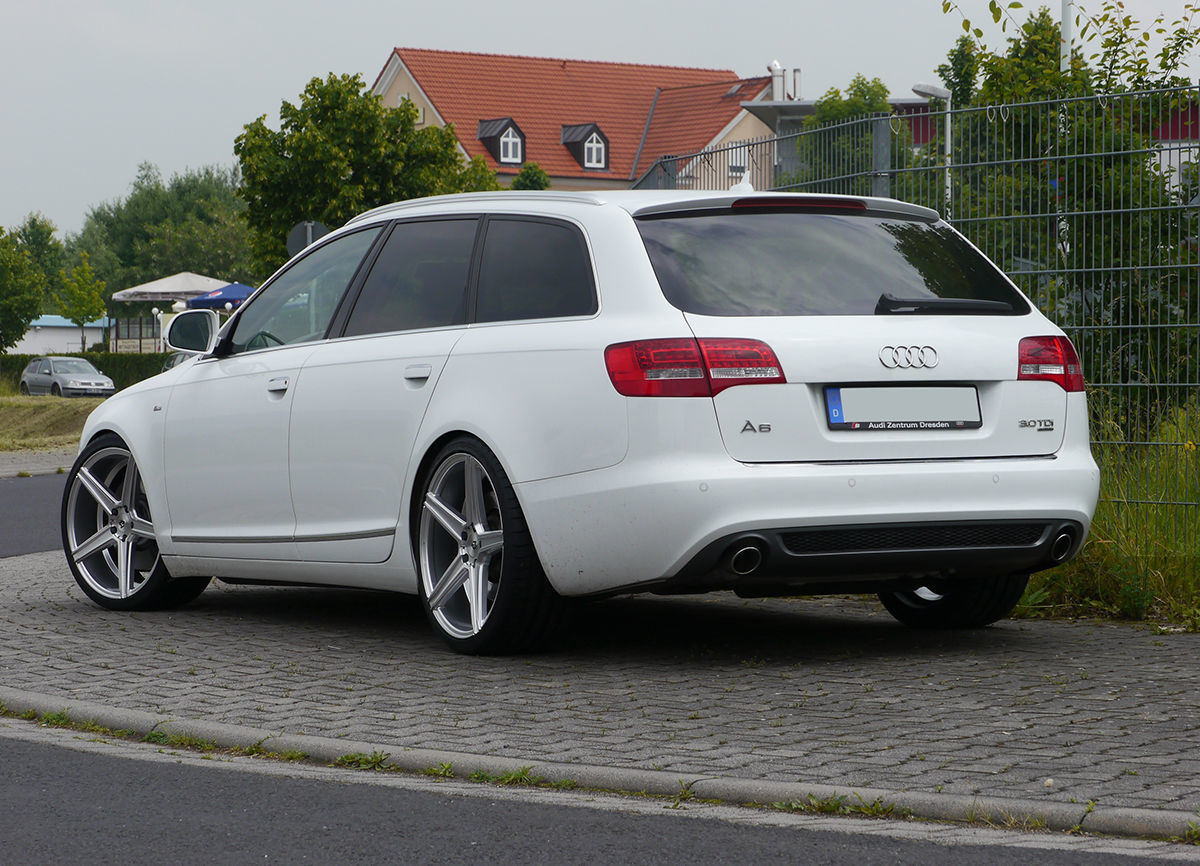 Audi A6 Typ 4F mit mbDESIGN Leichtmetallfelge KV1 Konkav ...