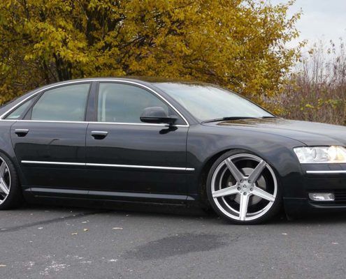Audi A8 4E - mbDESIGN KV1 Silber Poliert S4