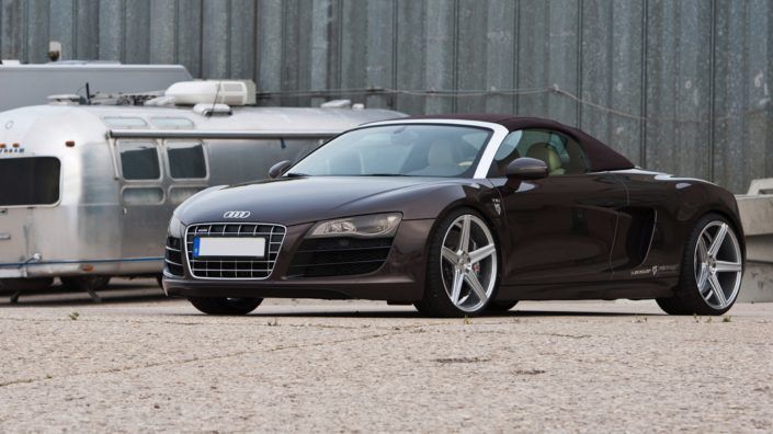 Audi R8 KV1 9×20 + 12×20 DC stark Konkav – Silber Audi R8 KV1 9x20 + 12x20 DC stark Konkav - Silber