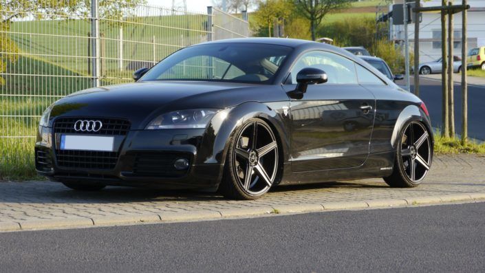 Audi TT 8J KV1 9×20 Konkav – Mattschwarz Audi TT 8J KV1 9x20 Konkav - Mattschwarz