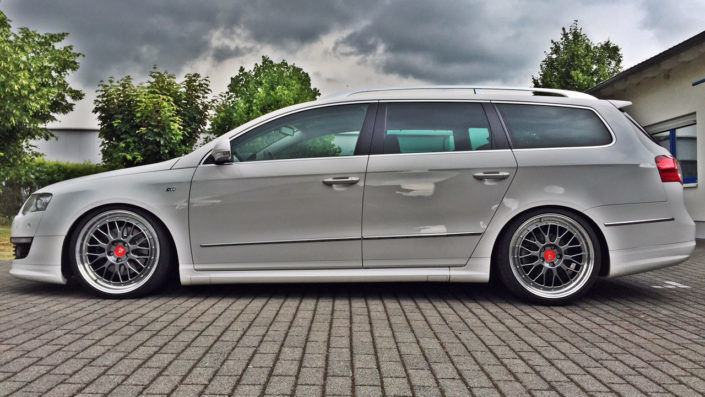 VW Passat 3C Kombi mbDESIGN LV1 8.5×19 Grau glänzend Poliert VW Passat 3C Kombi mbDESIGN LV1 8.5x19 Grau glänzend Poliert