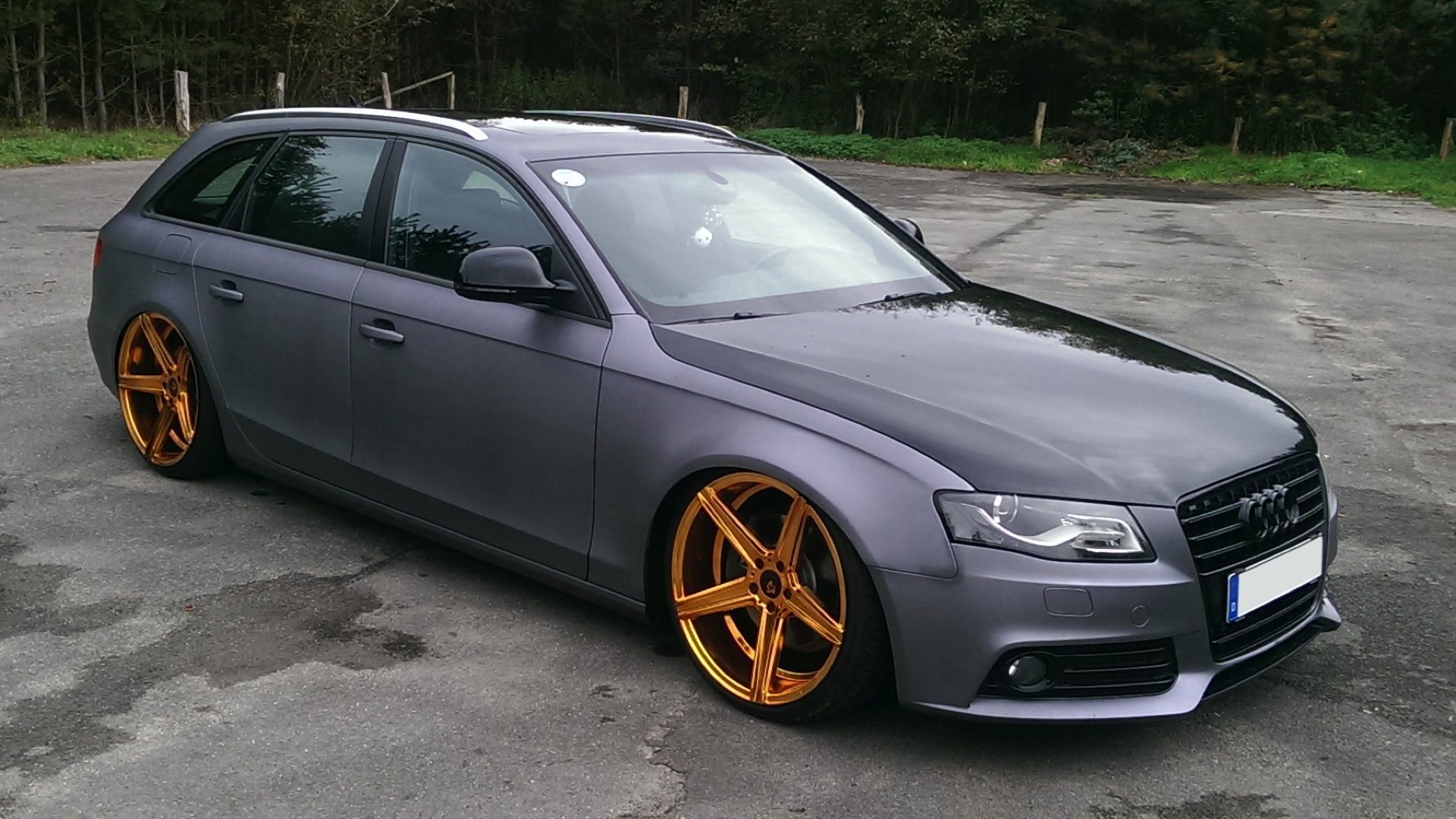 Audi A4 B8 KV1 9x20 DC stark Konkav Custom Surface mbDESIGN Leichtmetallräder