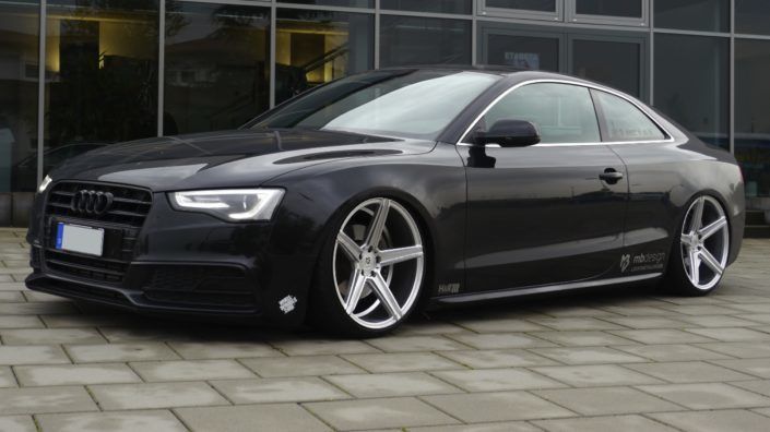 Audi A5 KV1 10,5×20 DC stark Konkav – Silber Audi A5 KV1 10,5x20 DC stark Konkav - Silber
