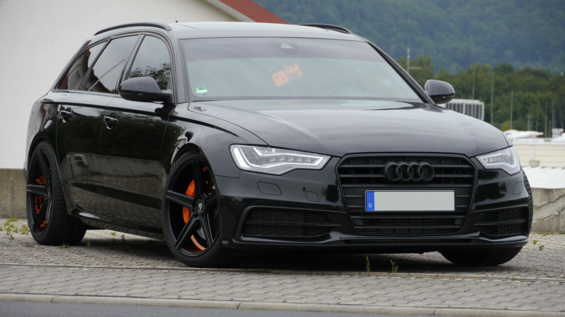 Audi a6 спорт Black