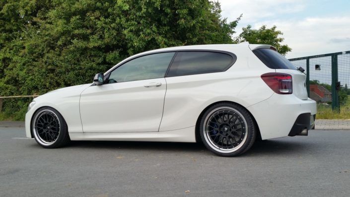 BMW 1er 135i mbDESIGN LV1 8.5×19 ET42 Schwarz Matt poliert + 225/35R19 BMW 1er 135i mbDESIGN LV1 8.5x19 ET42 Schwarz Matt poliert + 225/35R19