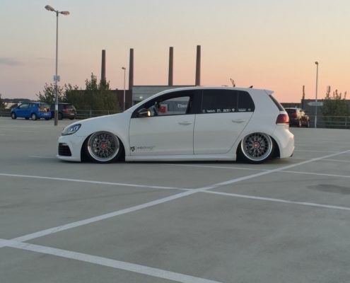 Golf 6 GTI R mit LV1 19 in grau poliert