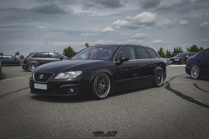 Seat Exeo mbDESIGN LV1 8.5×19 ET45 in Grau glänzend poliert Seat Exeo mbDESIGN LV1 8.5x19 ET45 in Grau glänzend poliert
